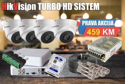 HikVision video nadzor set TurboHD