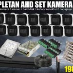 16 kanalni set FULL HD Dahua sa 305 M RG59 kabla