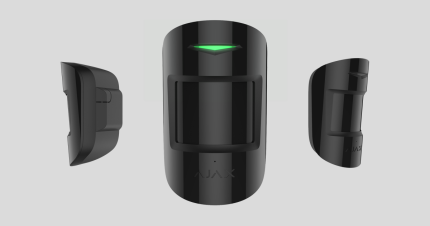 Bežični detektor pokreta dometa 12m Crni AJAX-CP-BL CombiProtect