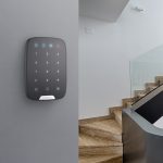 Bežična touchsense tastatura crne boje AJAX KEYPAD BL