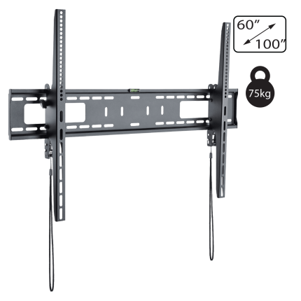 Nosač za TV prijemnike 60"-100", 75 kg, 1D