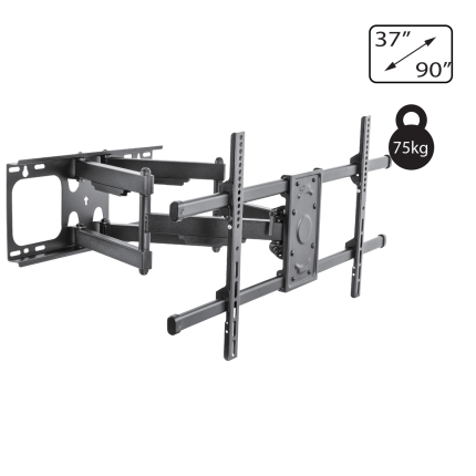 Nosač za TV prijemnike 37"-90", 75 kg, 4D