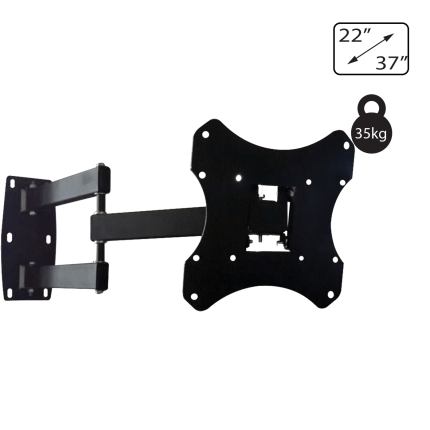 Nosač za TV prijemnike 22"- 37", 35 kg, 2D