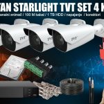 KOMPLETAN SET STARLIGHT FULL HD KAMERE