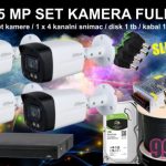 Video nadzor set 5 MP FULL COLOR 24/7 slika u boji