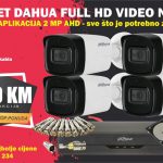 Dahua set FULL HD kompletan 4 kamere ISTEK ZALIHA