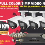 Dahua FULL COLOR 5 MP kompletan set video nadzor
