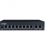 POE SWITCH 10-PORT 8X POE PORT 2X WAN PORT 10/100MB HT81M2