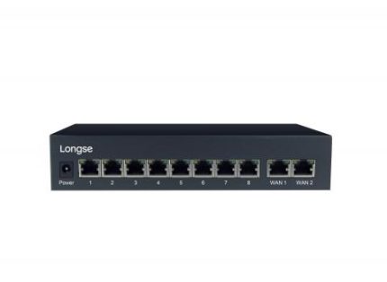 POE SWITCH 10-PORT 8X POE PORT 2X WAN PORT 10/100MB HT81M2