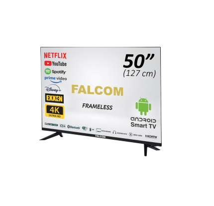 Smart LED TV @ Android 50", 4K, DVB-S2/T2/C, HDMI, WiFi BEZ RAMA