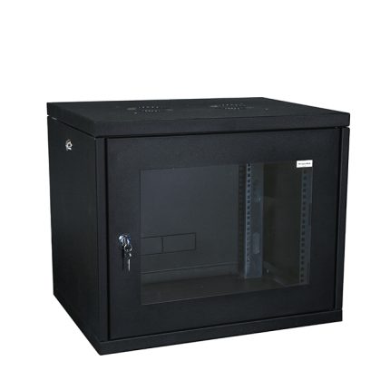 RACKSIS SILVER 12U rack ormar crni, 600x450x600mm