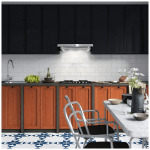 Kuhinjska napa, ugradbena, 190 W INOX - Slika 2