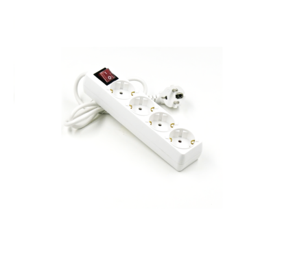 Produžni kabel Green tech 4 utičnice 1,5 m s prekidačem