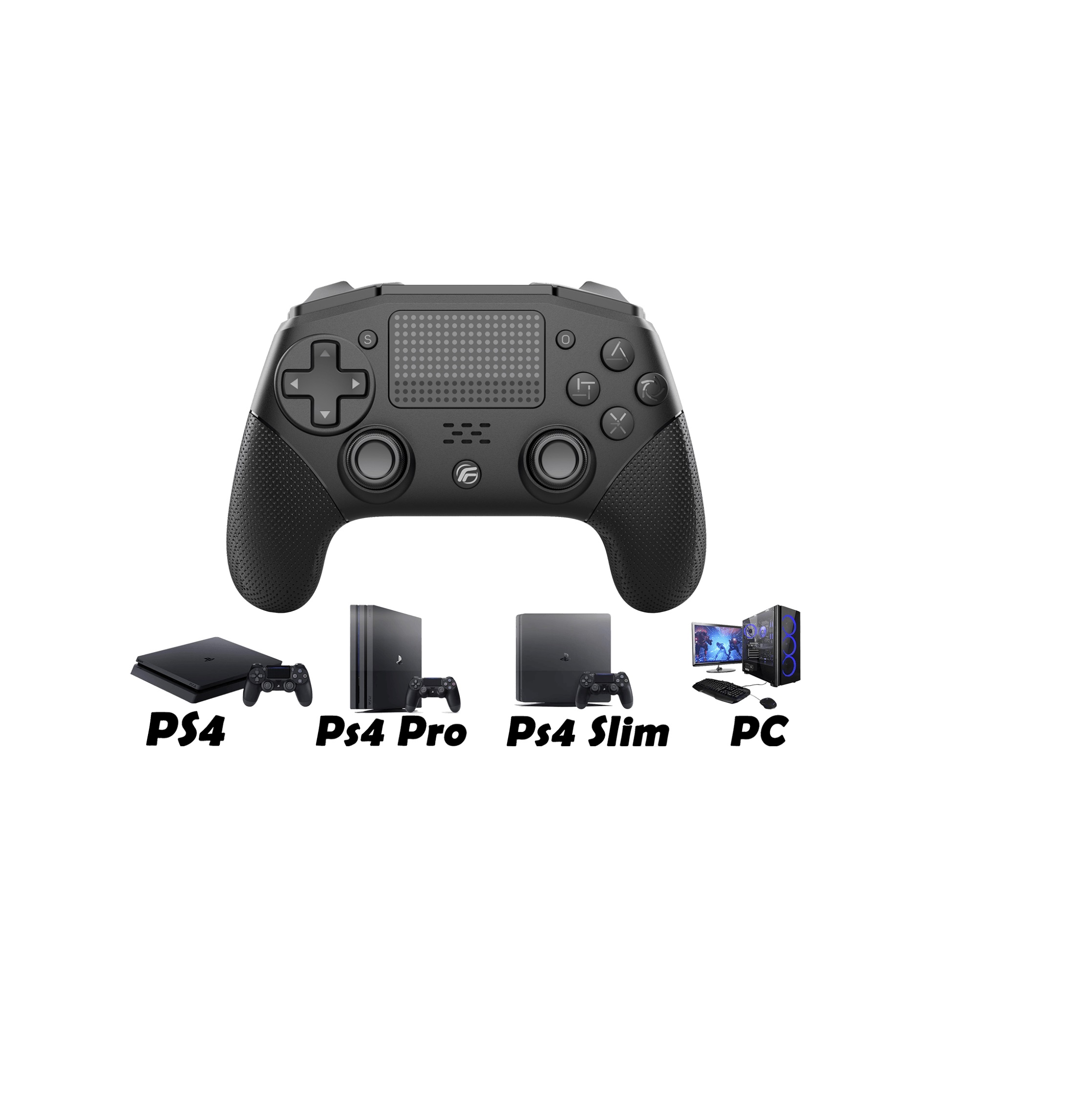 8058150343609 Bežični kontroler za PS4 / PC, Bluetooth - Slika 1