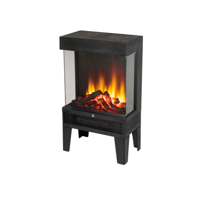 Kamin, električni, 1200W, LED svjetlo, ventilator FKK 07