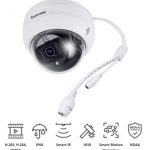 Vivotek 2MP dome kamera FD9369 - IK10 antivandal