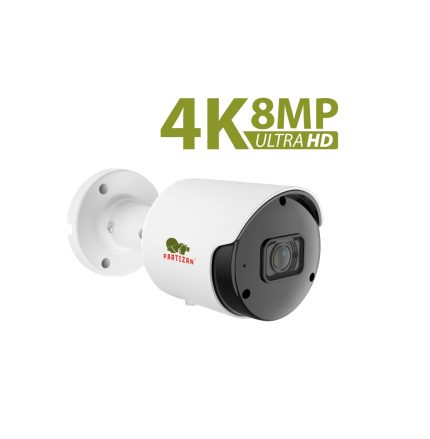 Partizan Security 8 MPX IP kamera IPO-5SP 4K SH 2.0