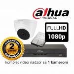 Video nadzor Dahua komplet sa jednom kamerom 2 MPX