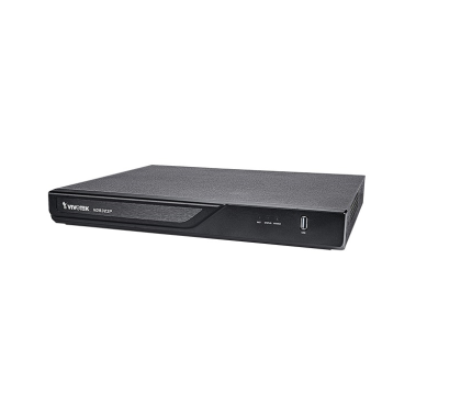 Vivotek 8ch NVR, 8x PoE port, 2x HDD slot ND9323P