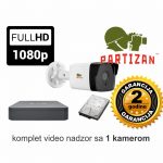 Video nadzor Partizan Security komplet sa jednom kamerom 2 MPX