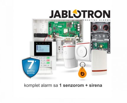 Jablotron JA10 JK-XSJA10I-SET-1 bežični set KOMPLET + vanjska sirena