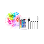 LED traka Green Tech 2m, USB + daljinski, 7,2 W/m, 5050, 30 LED/m, RGB, IP20