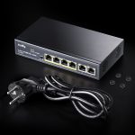 Cudy 6-Port 10/100M PoE+ Switch, Model: FS1006P - Slika 2