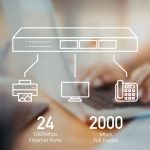 Cudy 24-Port Gigabit Ethernet Switch, Model: GS1024 - Slika 2