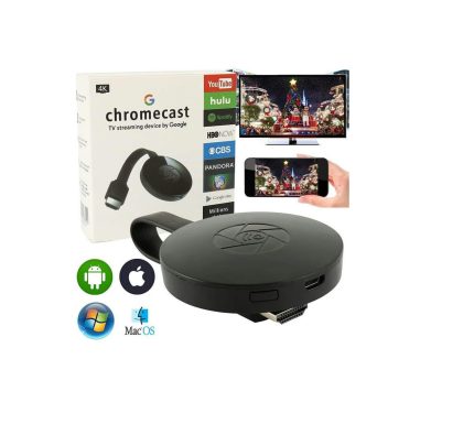 Chromecast Wifi Dongle Hdmi Google Smart Tv Youtube