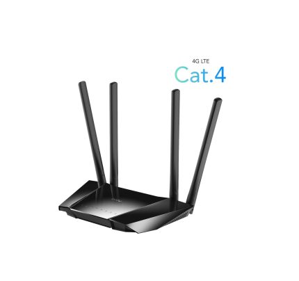 Cudy 300 Mbps Wireless N 4G LTE Router, Model: LT400