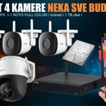 Imou Kompletan WIFI set 2 MPX sa roto kamerom