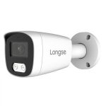 Longse Full Color IP Bullet kamera 5MP 2.8mm 25m IR POE MicroSD utor + Mic BMSDKL500WH