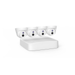 Tenda 4 Channel PoE HD Video Security Kit K4P-4CR