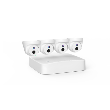 Tenda 4 Channel PoE HD Video Security Kit K4P-4CR