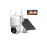 Longse Wi-Fi PTZ kamera 360 stepeni sa solarnim napajanjem i baterijom CQ1