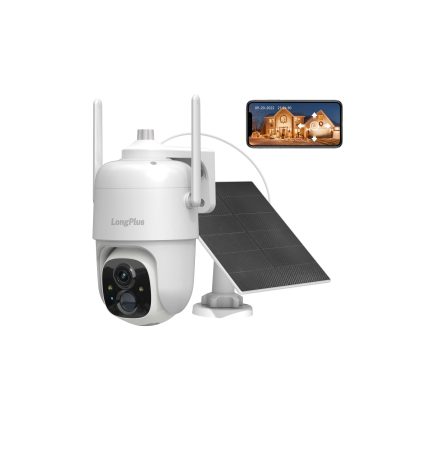 Longse Wi-Fi PTZ kamera 360 stepeni sa solarnim napajanjem i baterijom CQ1