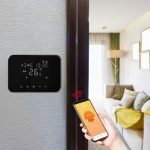 WiFi Termostat | Touch Kontrole | Pozadinsko Osvjetljenje | Crni | HeySmart - Slika 2