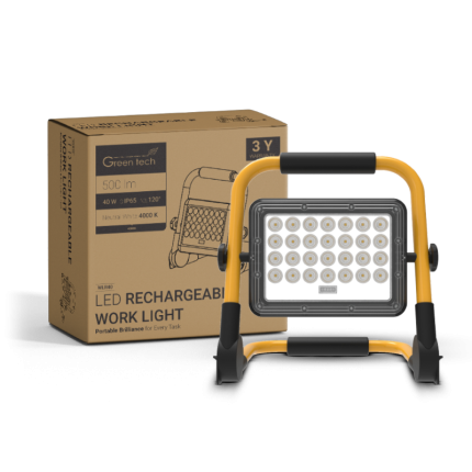 Prijenosni LED reflektor Green Tech, 40W, 4000K, IP65