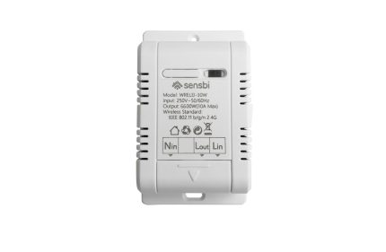 Sensbi WRELEI-30W Wi-Fi rele, 30A 250Vac