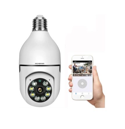 Vanjska sigurnosna kamera wifi u obliku sijalice