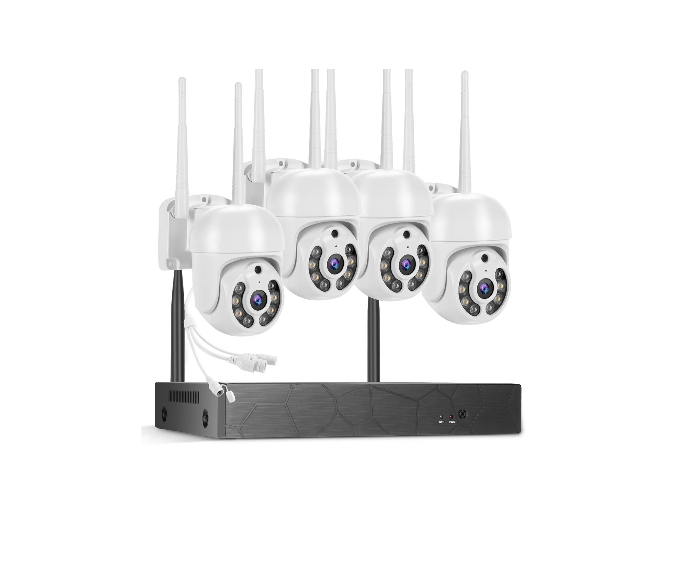 wifi set WiFi set roto kamera - snimač + 4 roto kamere - Slika 1