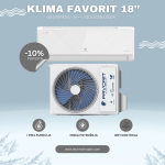 Klima uređaj FAVORIT 18000 BTU QB HE HB INVERTER -35 stepeni