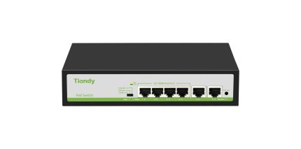 Tiandy POE switch 4+2 TC-P3S06