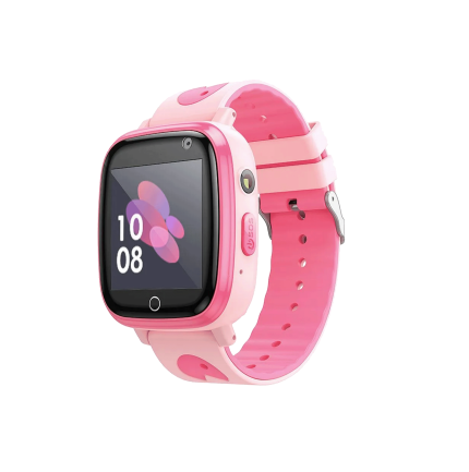 Pametni sat za djecu rozi, 1.44" ekran, 2G, Nano SIM