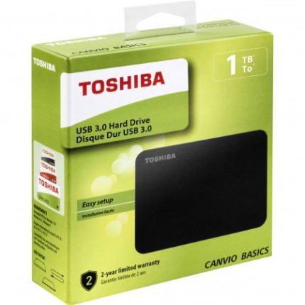 Toshiba 1TB External HDD 2.5" USB 3.0