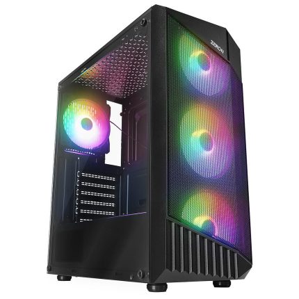Kućište Zeiron Montreal 4*120MM RGB Mid-T