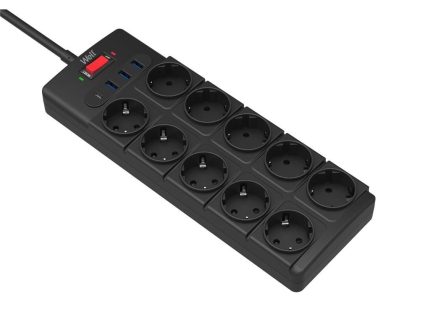 PRODUŽNI KABL 10x Šuko 3xUSB 1xUSB-C