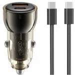 XO CC60 CAR CHARGER 60W + TYPE-C