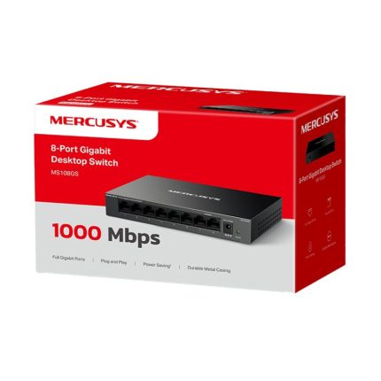 SWITCH MERCUSYS MS108GS GIGABITNI