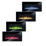 Kamin, električni, 2000W, LED svjetlost, WiFi